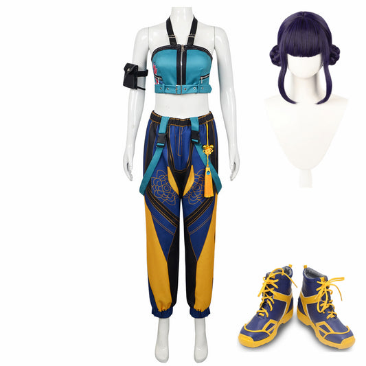 KPop Demon Hunters(2025) Huntrix Zoey Cosplay Costume
