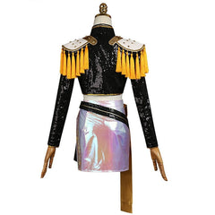 KPop Demon Hunters Huntrix Rumi Zoey Rumi Tenue Noire Cosplay Costume