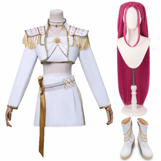 KPop Demon Hunters(2025) Huntrix Mira What It Sounds Like Tenue Cosplay Costume