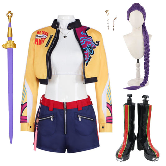 KPop Demon Hunters(2025) Rumi Cosplay Costume