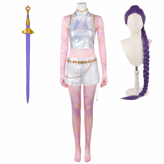KPop Demon Hunters(2025) Rumi What It Sounds Like Tenue Cosplay Costume