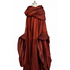 Le trône de fer The Red Woman Melisandre Robe Vintage Cosplay Costume Médiéval