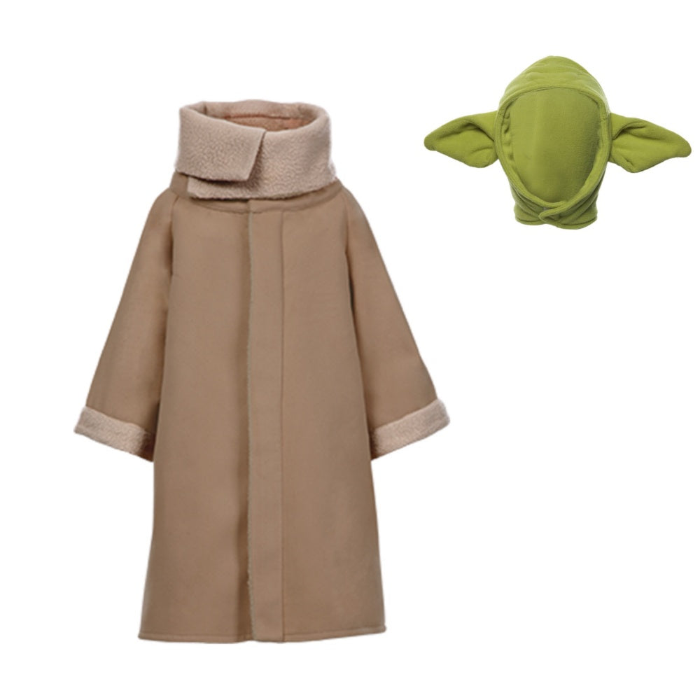 Mando Baby Yoda Cosplay Costume Adulte Chapeau