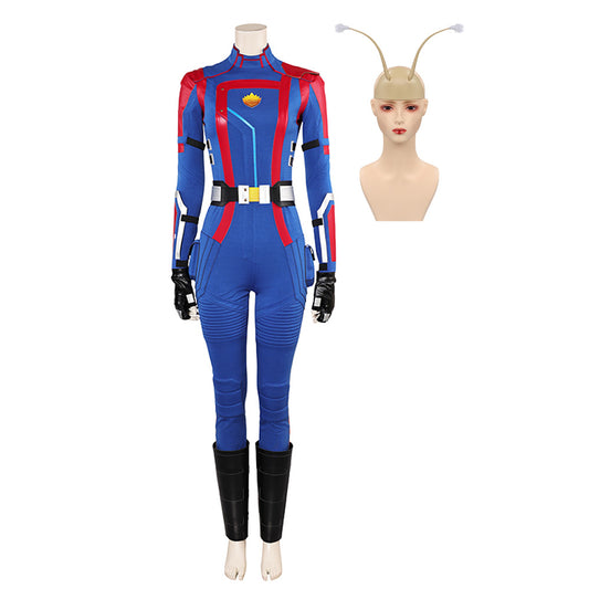 Mantis Tenue Bleue Cosplay Costume