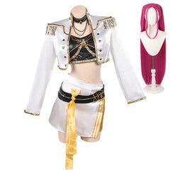 KPop Demon Hunters(2025) Huntrix Golden Tenue Noire et Blanche Cosplay Costume