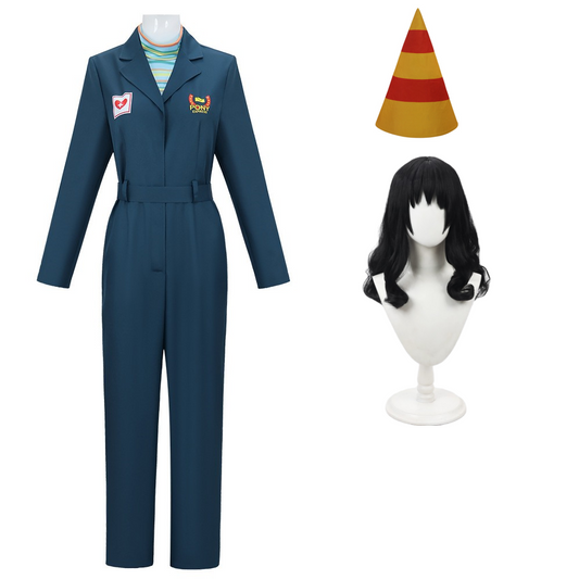 Mouthwashing Anya Salopette d'Équipage Cosplay Costume