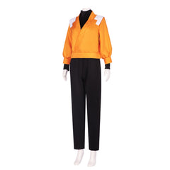 Cosplay Costume Yoruichi Shihouin Anime Cosplay Tenue Orange et Noire Adulte