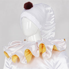 Cosplay Costume Pierrot The Freak Circus(2026) Jeu Cosplay Tenue Blanche