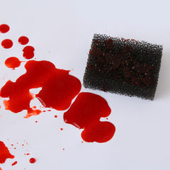 Cosplay Accessoire Faux Sang+Cire de Modelage pour Maquillage de Blessures pour Horreur Cosplay