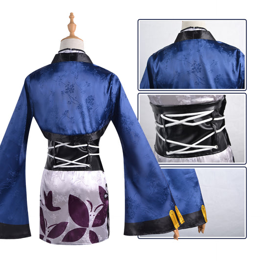 Black Butler Ran Mao Cheongsam Cosplay Costume