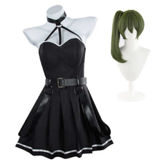 Sousou no Frieren - Beyond Journey's End Ubel Robe Noire Cosplay Costume Perruque