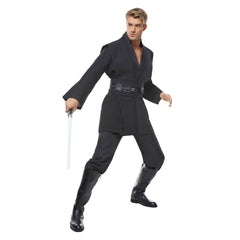 Jedi Tenue Noir Sans Cape Cosplay Costume