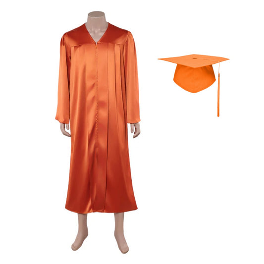 Stranger Things Saison 5 Dustin Henderson Robe de Licence Orange Cosplay Costume&nbsp;