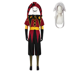 The Freak Circus Harlequin Tenue Verte/Pierrot Tenue Rouge/Jester Tenue Violette Cosplay Costume