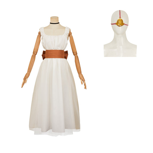 The Ugly Stepsister(2025) Elvira Robe Blanche Cosplay Costume