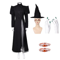 Wicked(2024) Elphaba Robe Noire Cosplay Costume