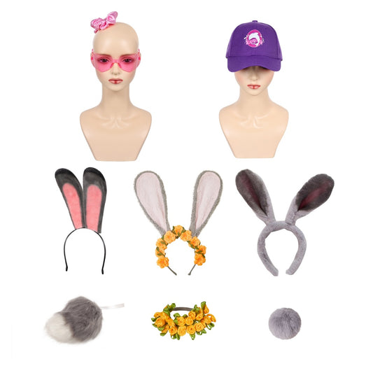 Zootopia 2(2025) Judy Hopps Cosplay Accessoires 7pcs
