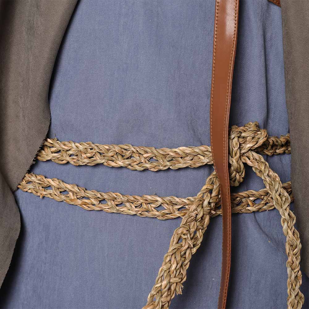 A Knight of the Seven Kingdoms(2026) Dunk Tenue Grise et Bleue Cosplay Costume