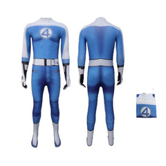 Adulte & Enfant The Fantastic Four: First Steps(2025) Mister Fantastic Combinaison Bleue Cosplay Costume Ver.2