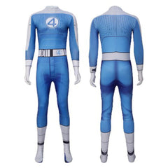 Adulte & Enfant The Fantastic Four: First Steps(2025)The Thing Combinaison Bleue Cosplay Costume