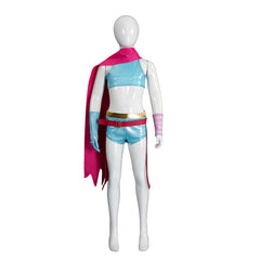 Adulte & Enfant Zootopia 2 Gazelle Tenue Bleue avec Châle Cosplay Costume