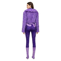 Adulte & Enfant Zootopia 2(2025) Gazelle Tenue Violette Cosplay Costume