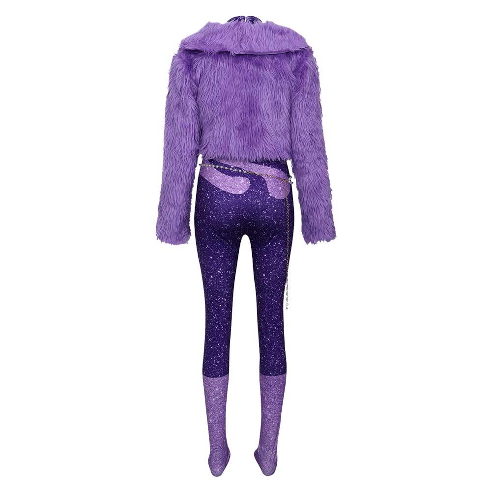 Adulte & Enfant Zootopia 2(2025) Gazelle Tenue Violette Cosplay Costume