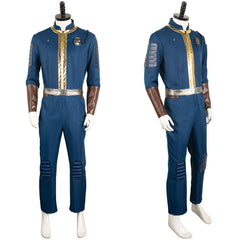 Adulte Fallout 76 Vault 76 Combinaison d'Abri Cosplay Costume