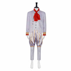 Adulte Film Shrek Rumpelstiltskin Tenue Blanche Cosplay Costume