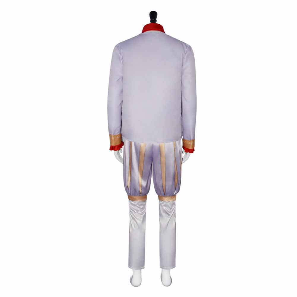 Adulte Film Shrek Rumpelstiltskin Tenue Blanche Cosplay Costume