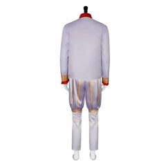 Adulte Film Shrek Rumpelstiltskin Tenue Blanche Cosplay Costume