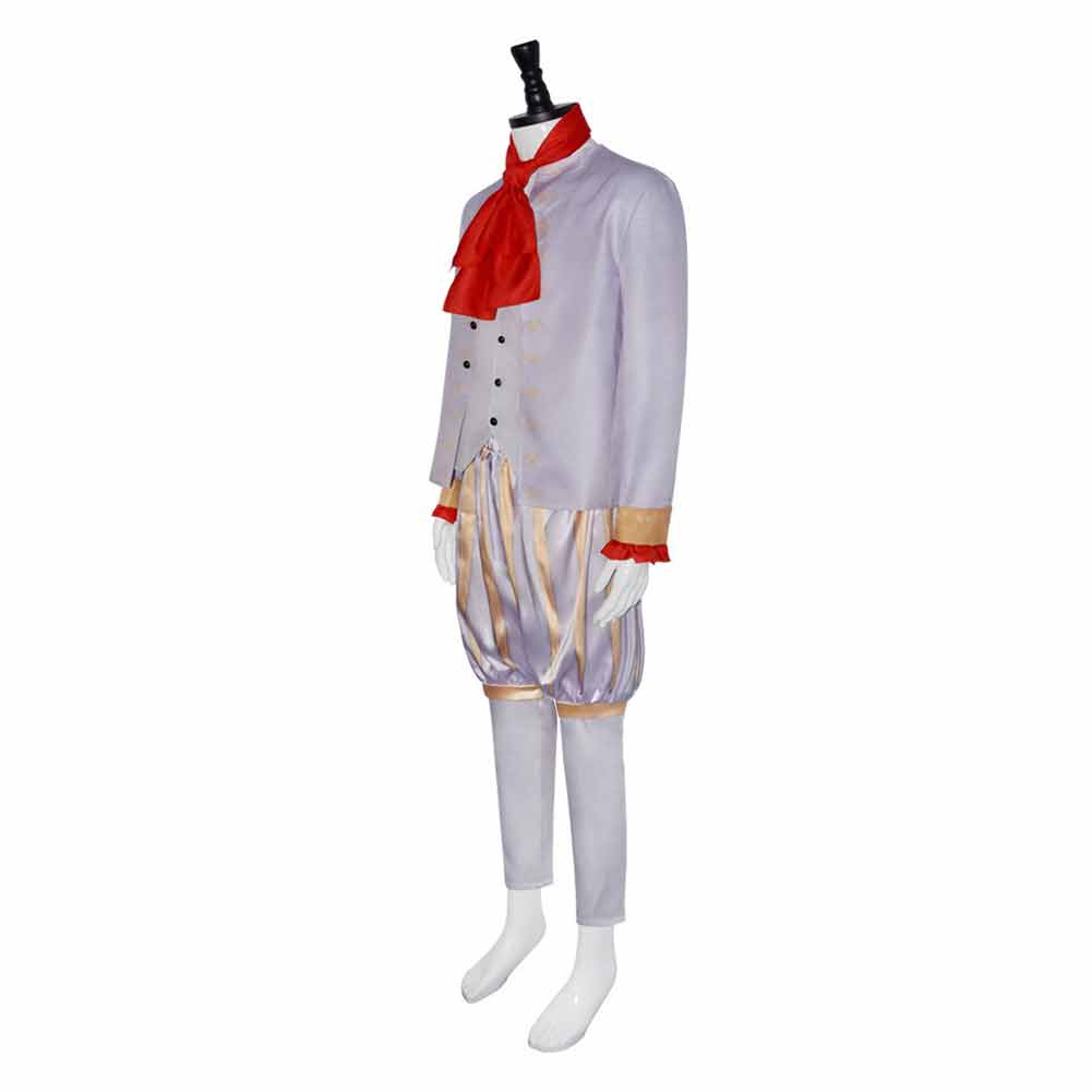 Adulte Film Shrek Rumpelstiltskin Tenue Blanche Cosplay Costume