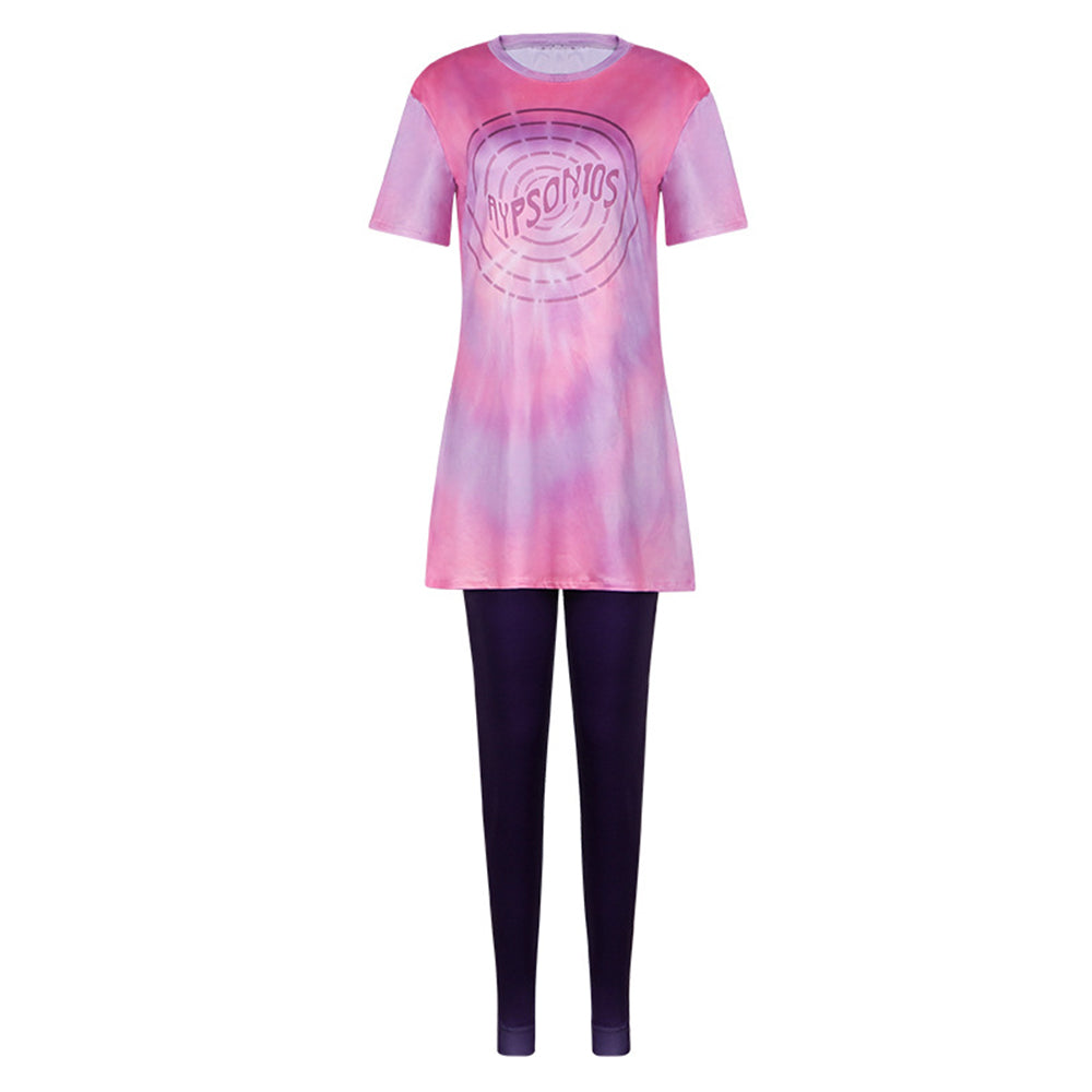 Adulte In Your Dreams(2025) Stevie Tenue Rose et Noire Cosplay Costume