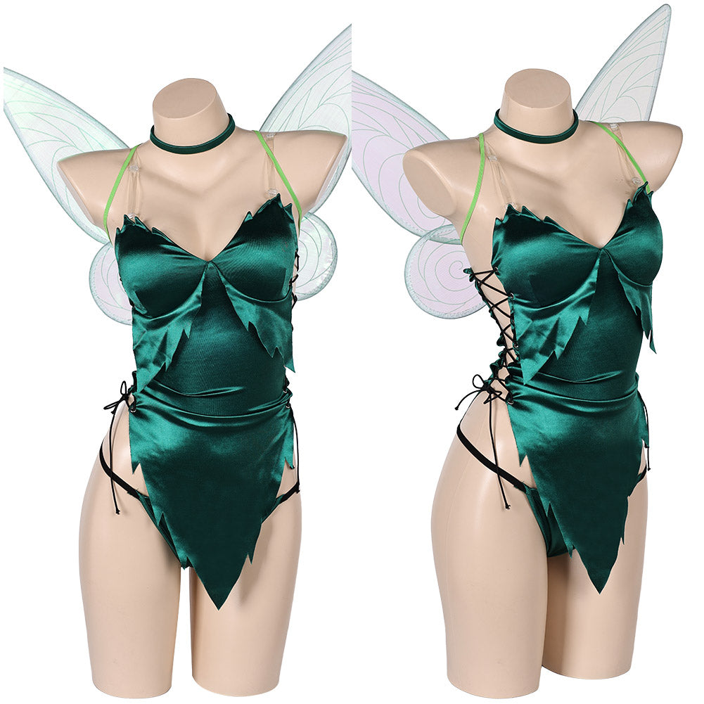 Adulte Peter Pan & Wendy Tinker Bell Lingerie Sexy Cosplay Costume