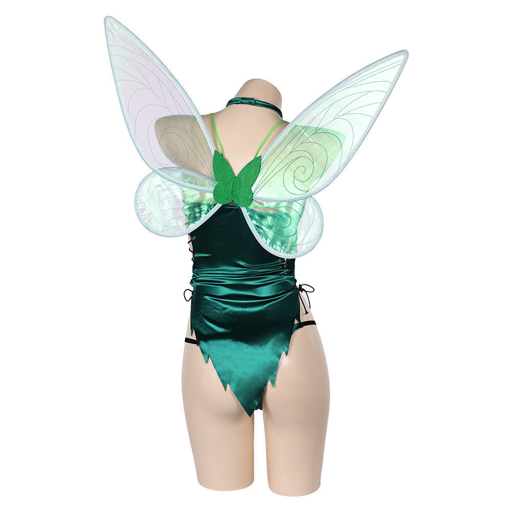 Adulte Peter Pan & Wendy Tinker Bell Lingerie Sexy Cosplay Costume