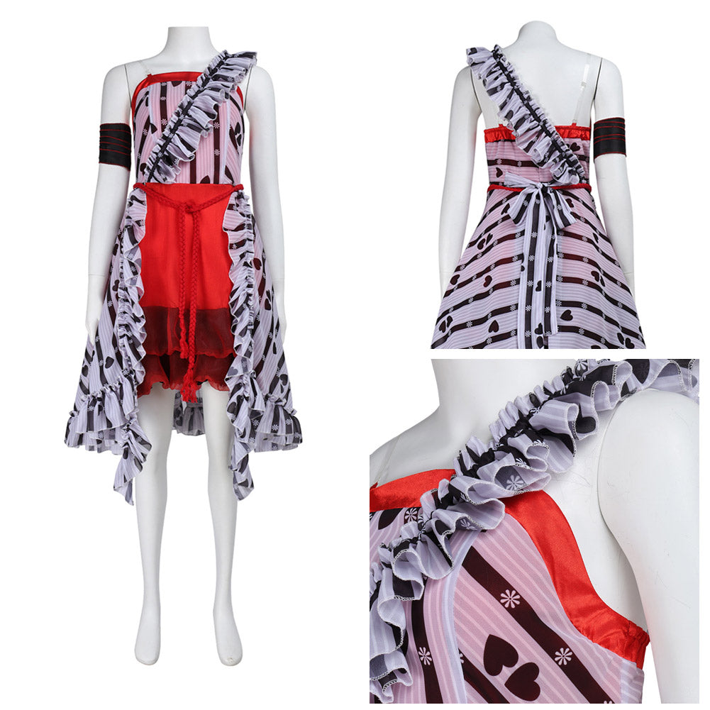Alice au Pays des Merveilles Alice Robe Rayée Cosplay Costume