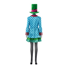 Alice in Wonderland Alice Robe Bleue et Chapeau Cosplay Costume