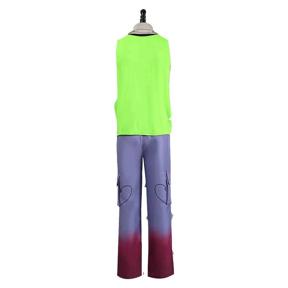 Alien Stage Till Tenue de Gilet Vert Cosplay Costume