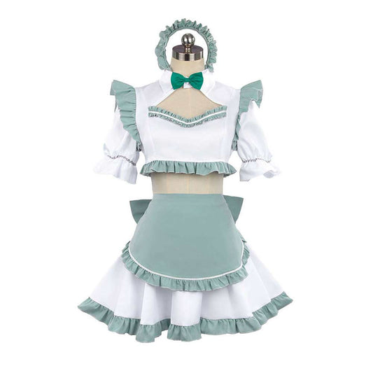 Alya Sometimes Hides Her Feelings in Russian(2024) Yuki Suou Maid Robe Verte Cosplay Costume