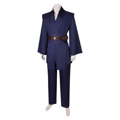 Anakin Skywalker Jedi Chevalier Bleu Cosplay Costume