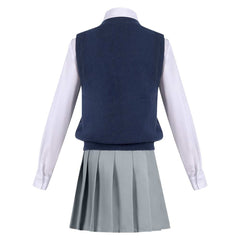 Anime 2.5 Dimensional Seduction(2024) Ririsa Amano JK Robe Uniforme Scolaire Cosplay Costume