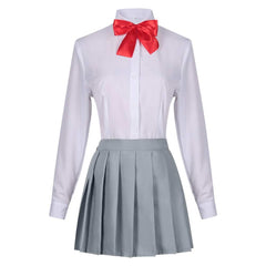 Anime 2.5 Dimensional Seduction(2024) Ririsa Amano JK Robe Uniforme Scolaire Cosplay Costume