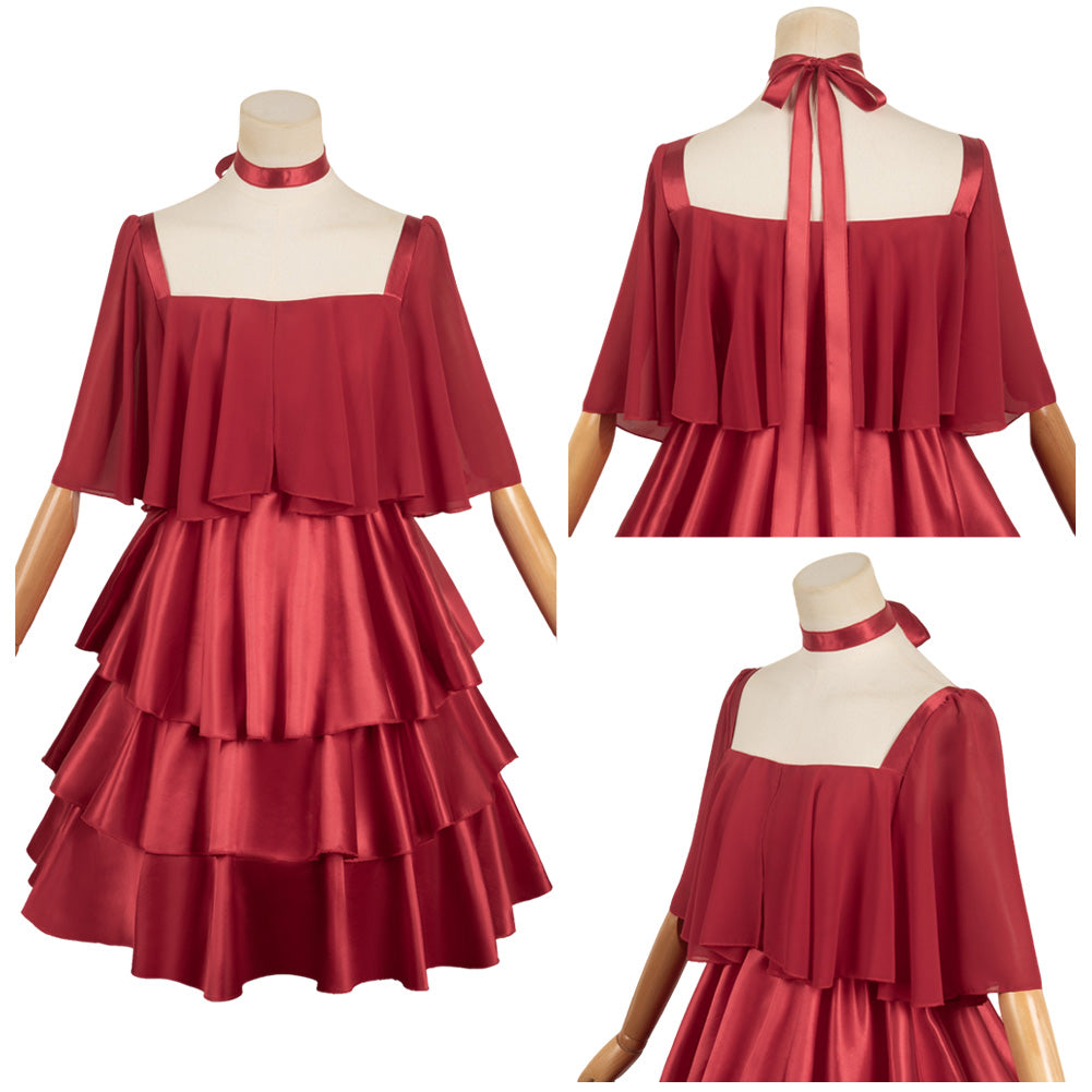 Anime Frieren: Beyond Journey's End Frieren Robe Rouge Cosplay Costume