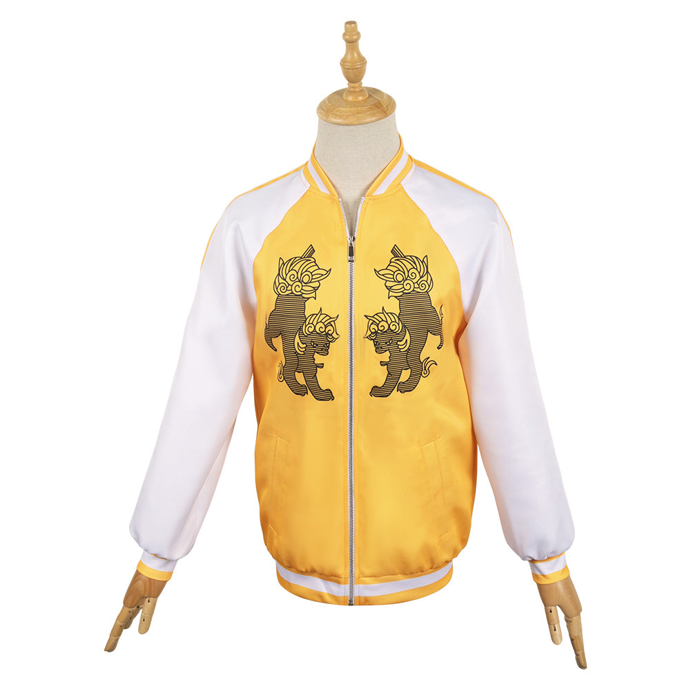 Anime Wind Breaker Jo Togame Veste Jaune Cosplay Costume