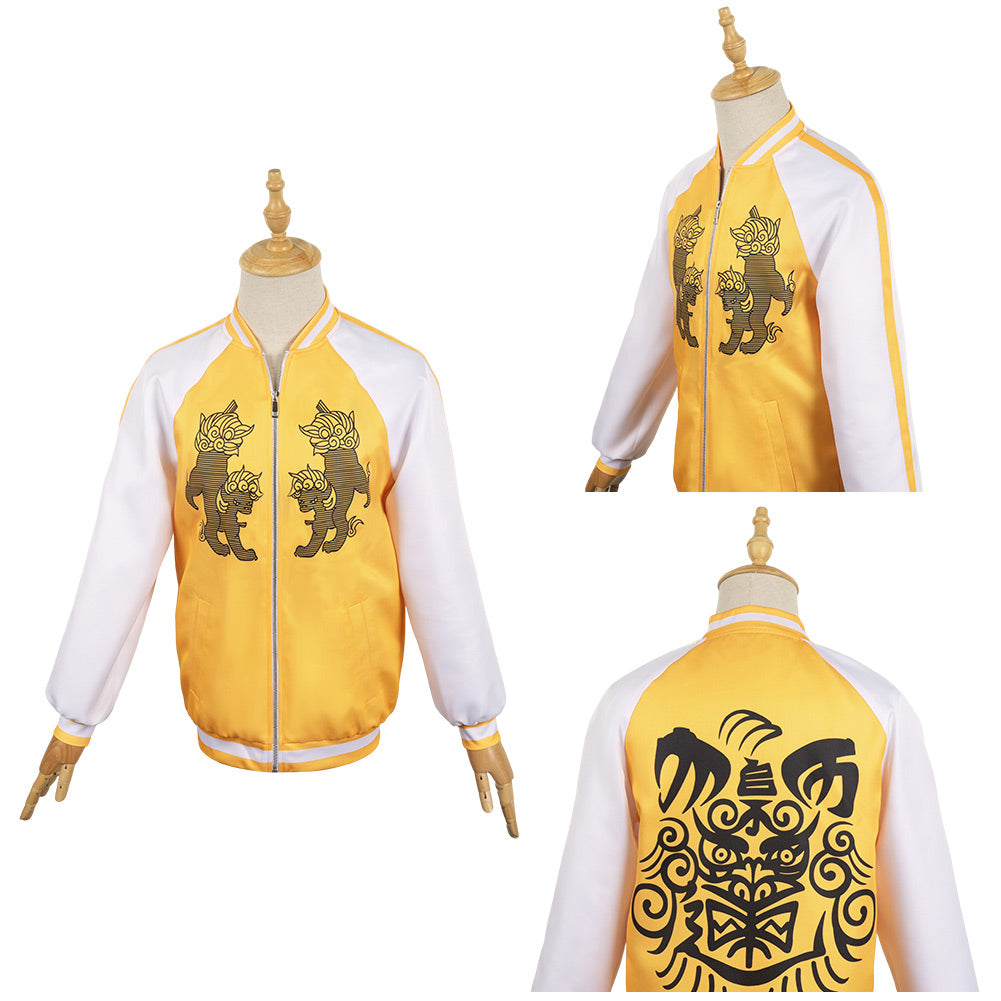 Anime Wind Breaker Jo Togame Veste Jaune Cosplay Costume