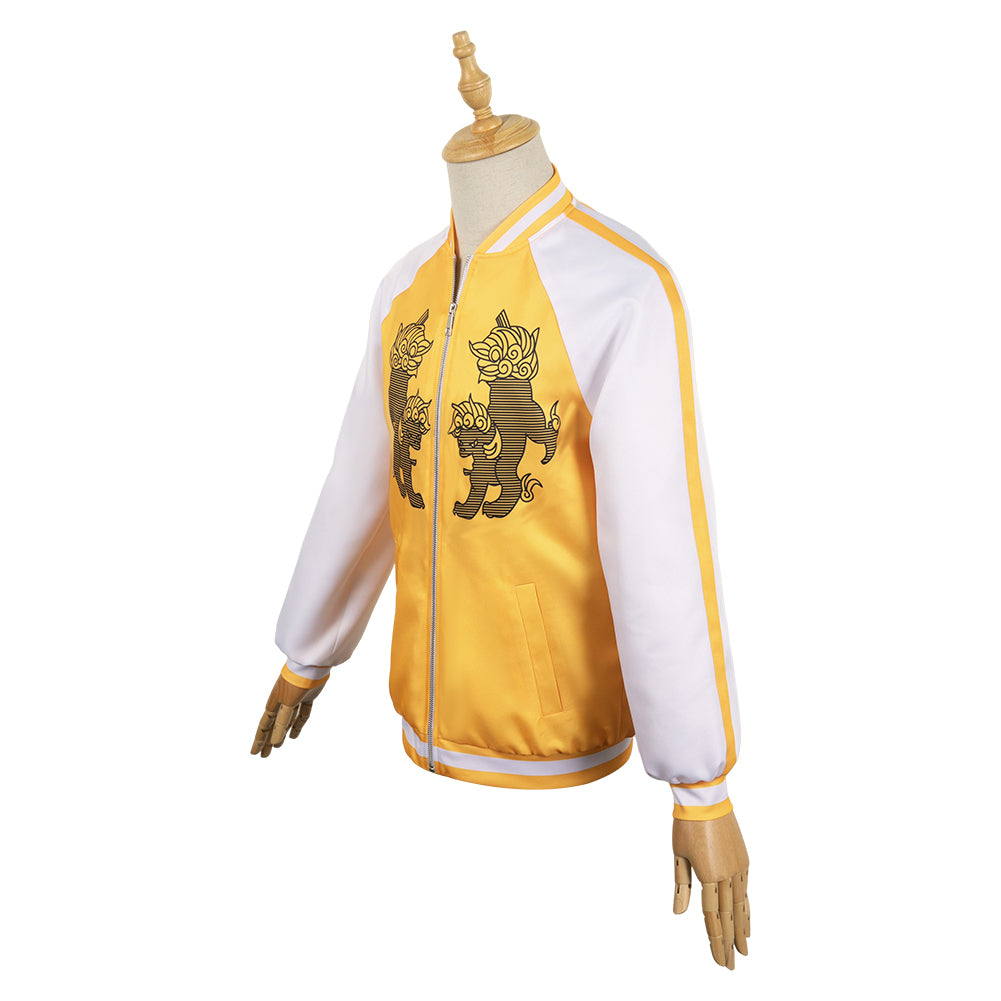 Anime Wind Breaker Jo Togame Veste Jaune Cosplay Costume