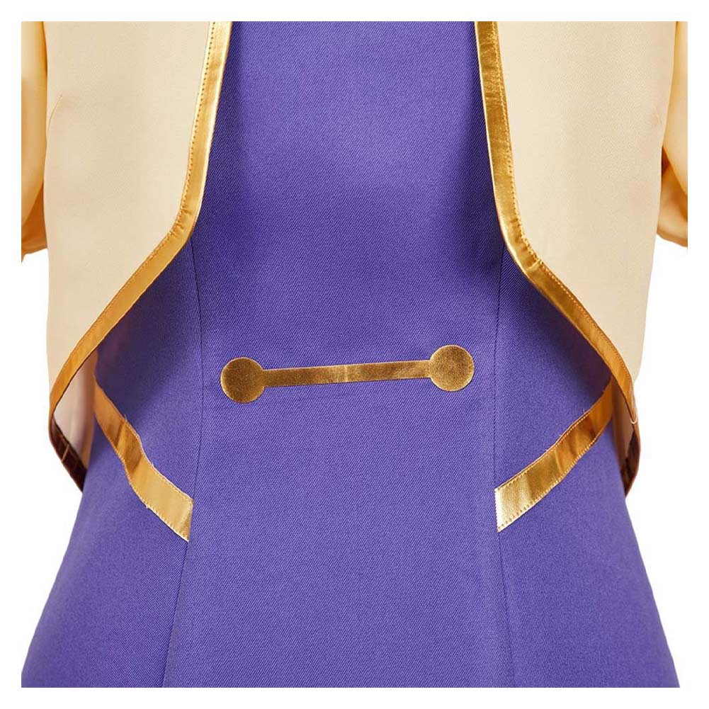 Apocalypse Hotel(2025) Yachiyo Robe Violette et Jaune Cosplay Costume
