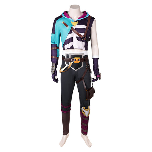 Arcane: League of Legends Saison 2 Ekko Uniforme de Combat Cosplay Costume