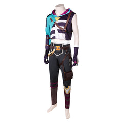 Arcane: League of Legends Saison 2 Ekko Uniforme de Combat Cosplay Costume