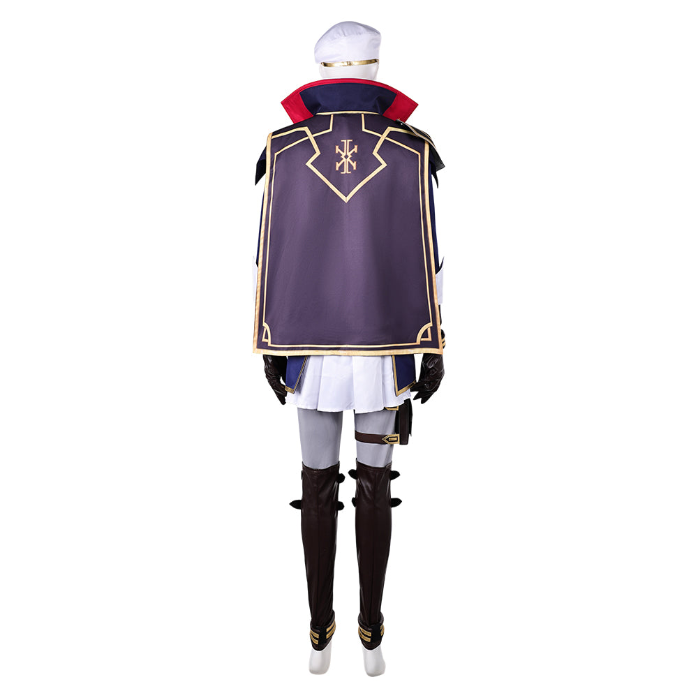 Arcane: League Of Legends Saison 2(2024) Caitlyn Tenue Complète Cosplay Costume